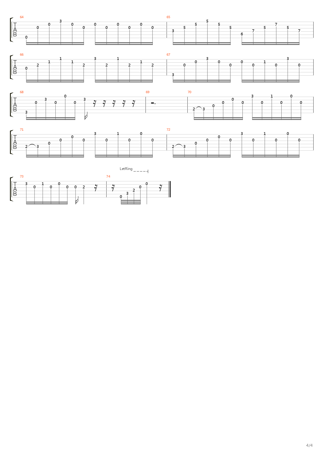 The River吉他谱