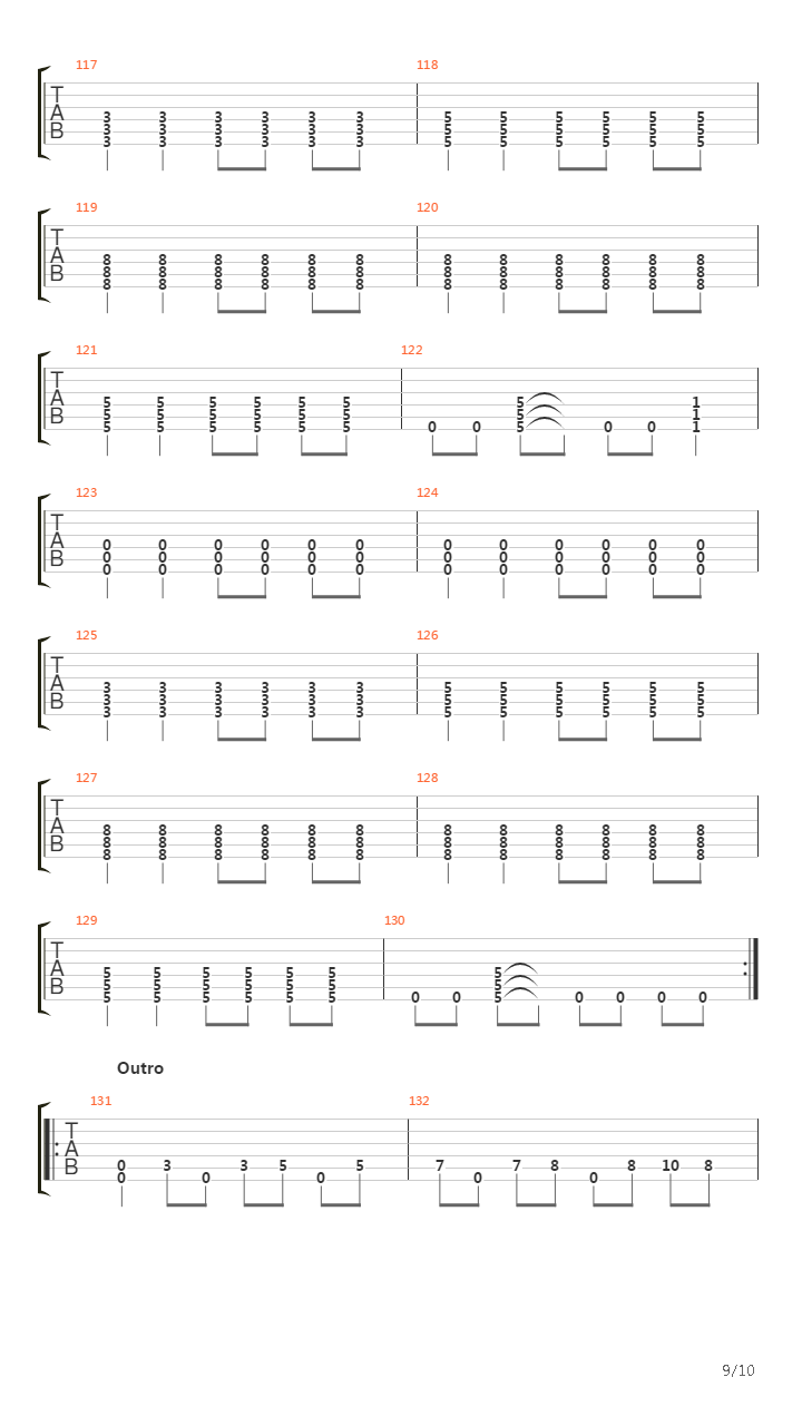Jeder吉他谱