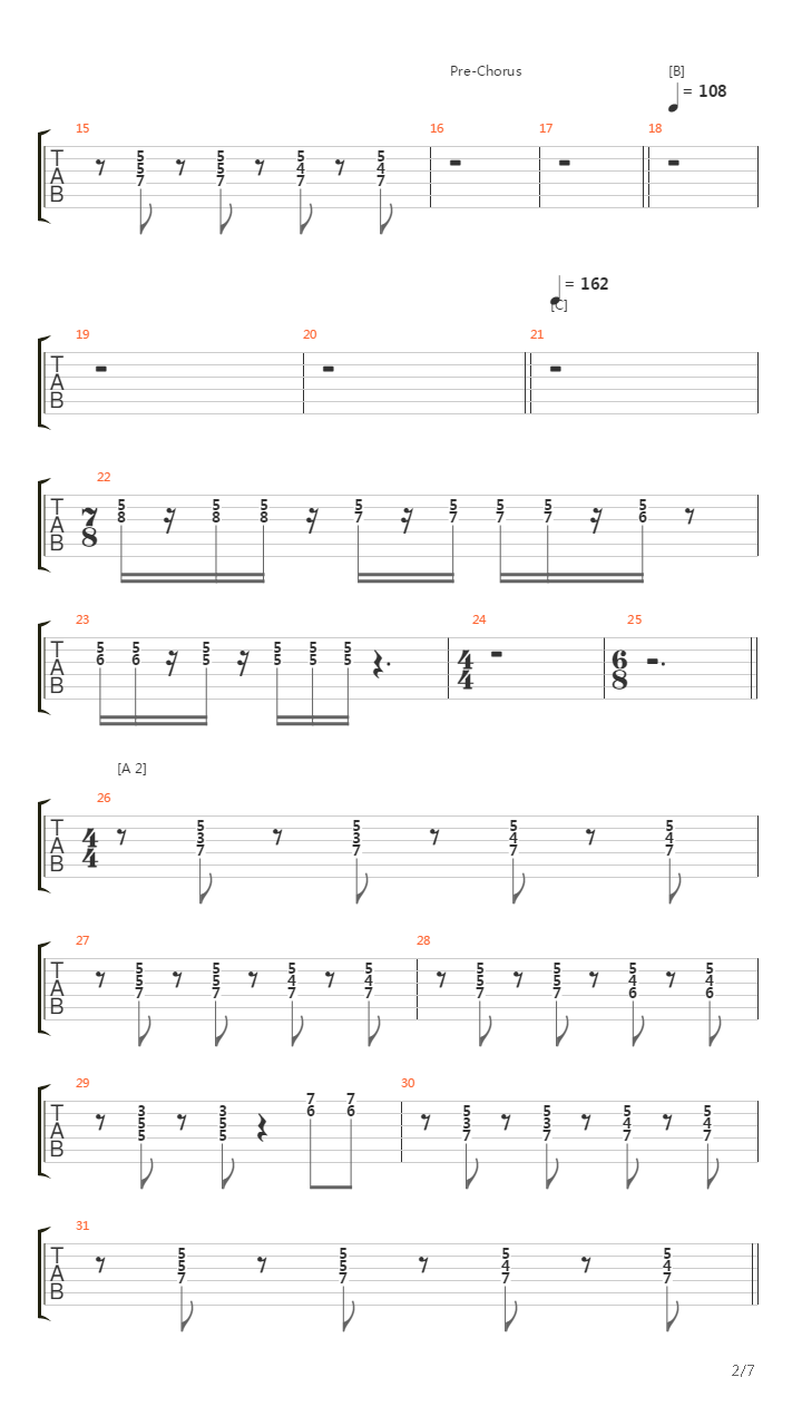 Zappa Medley From Hell Part I吉他谱