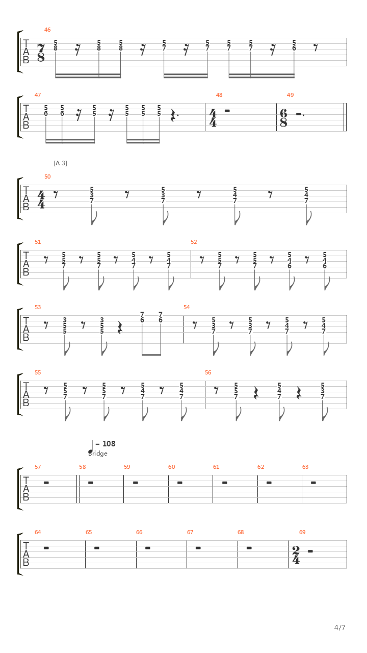 Zappa Medley From Hell Part I吉他谱