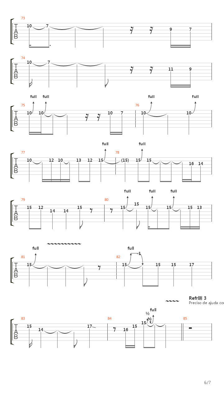 De Musica Ligeira吉他谱