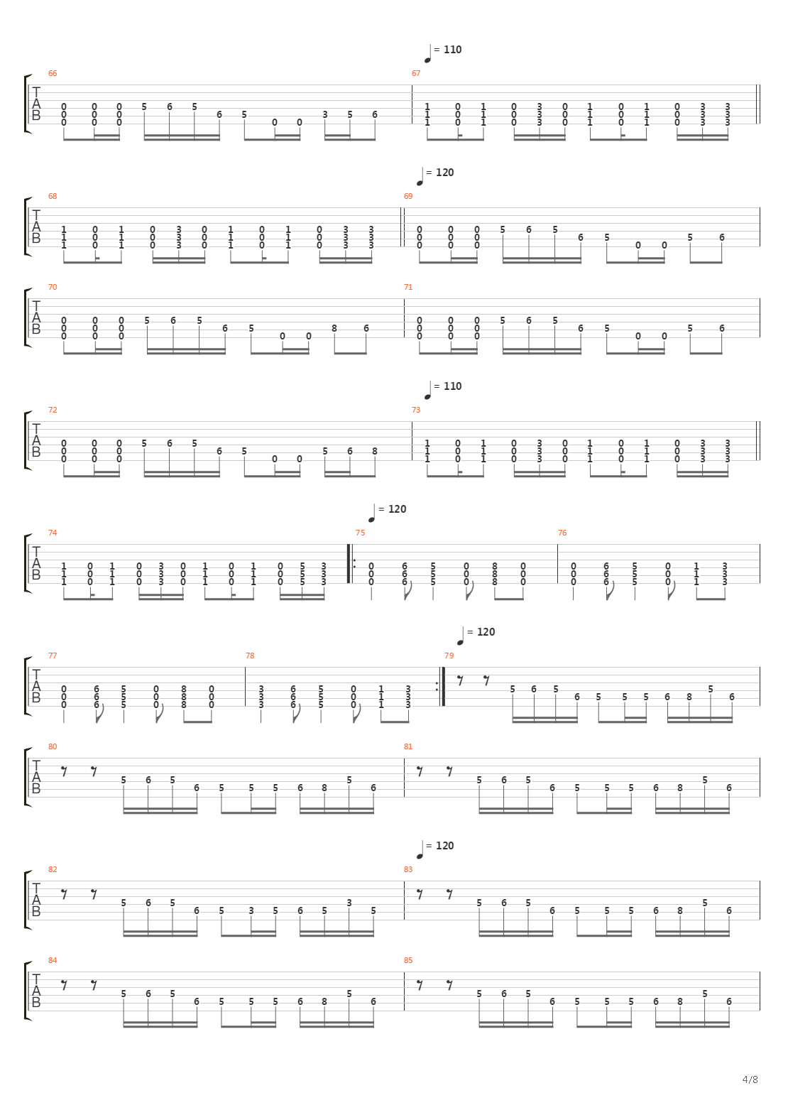 Prime吉他谱