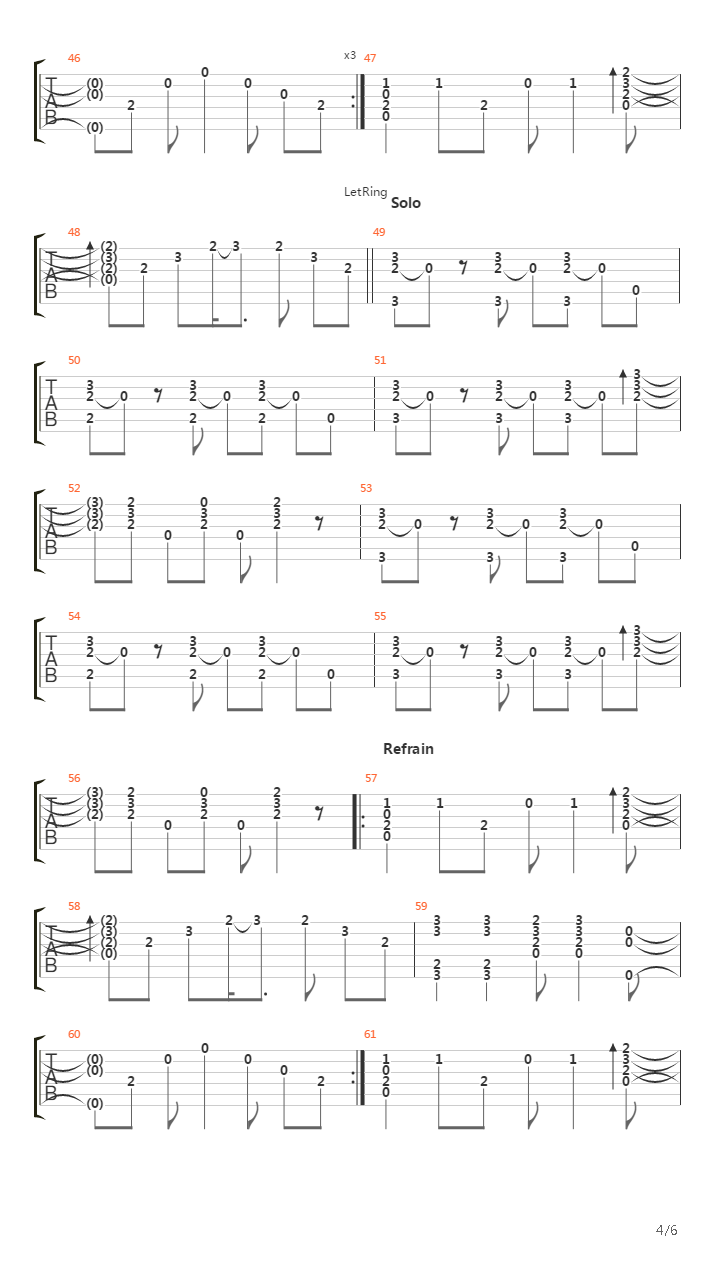 Gitara吉他谱