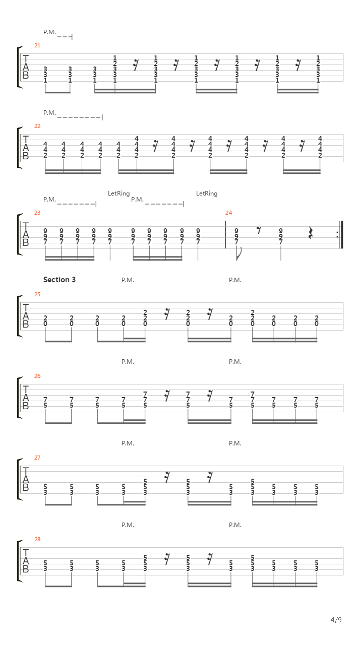 Picha Pie吉他谱