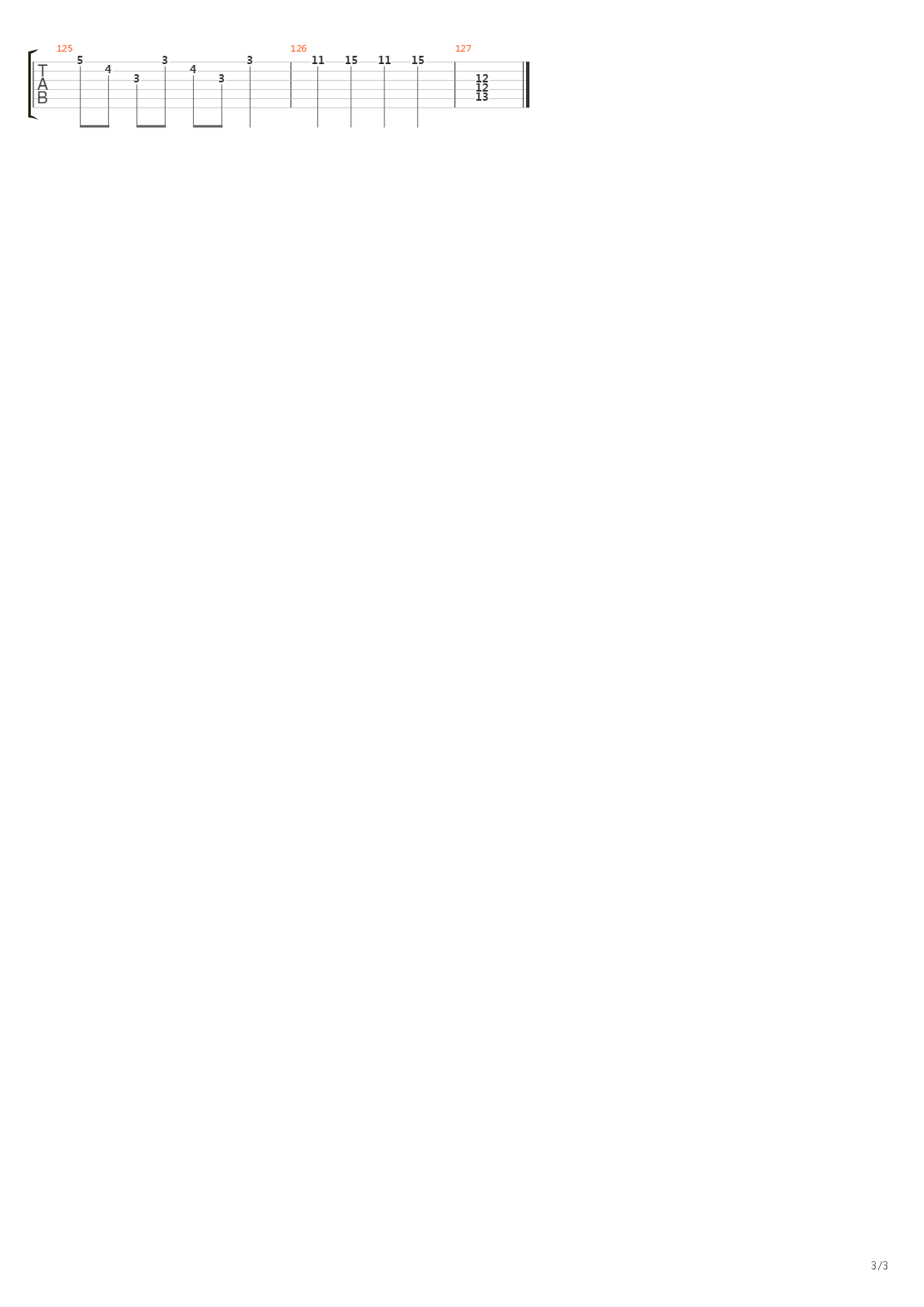 Fan吉他谱