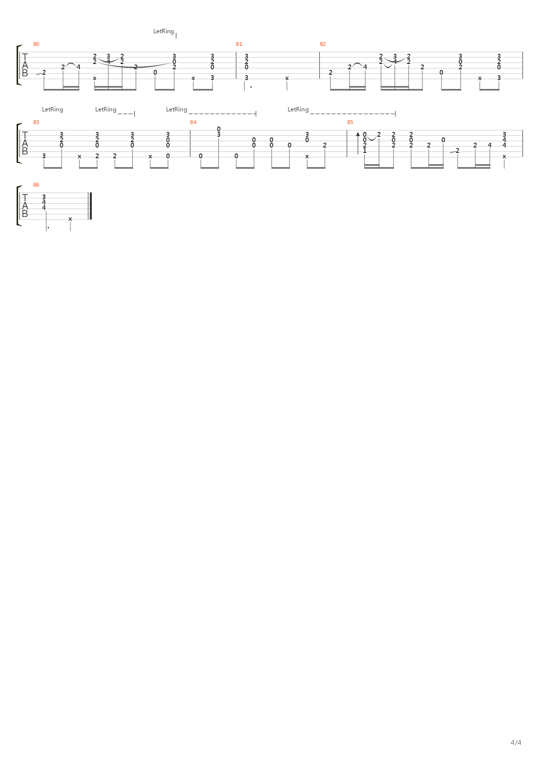 Well Done吉他谱