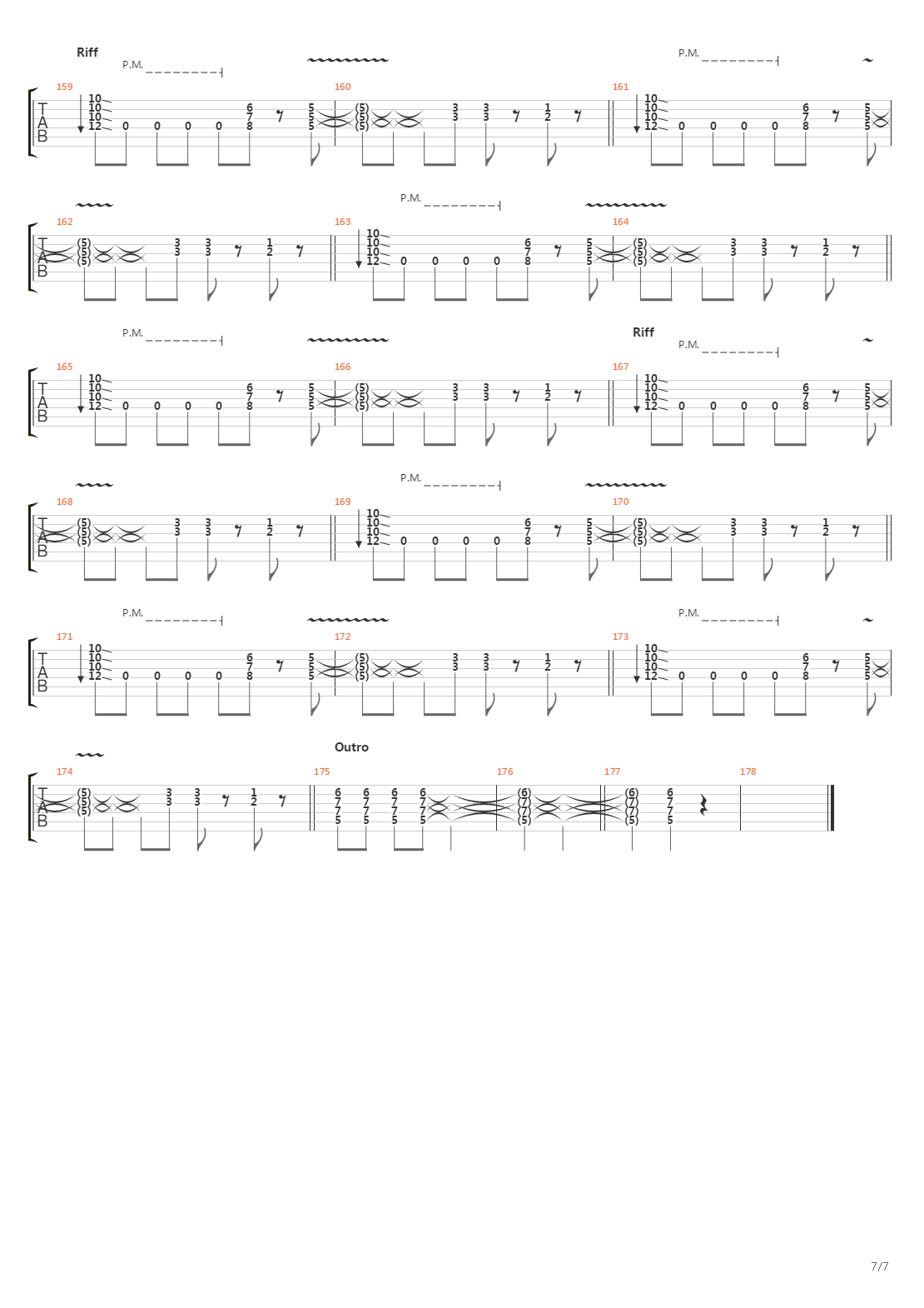 Promises In The Dark吉他谱