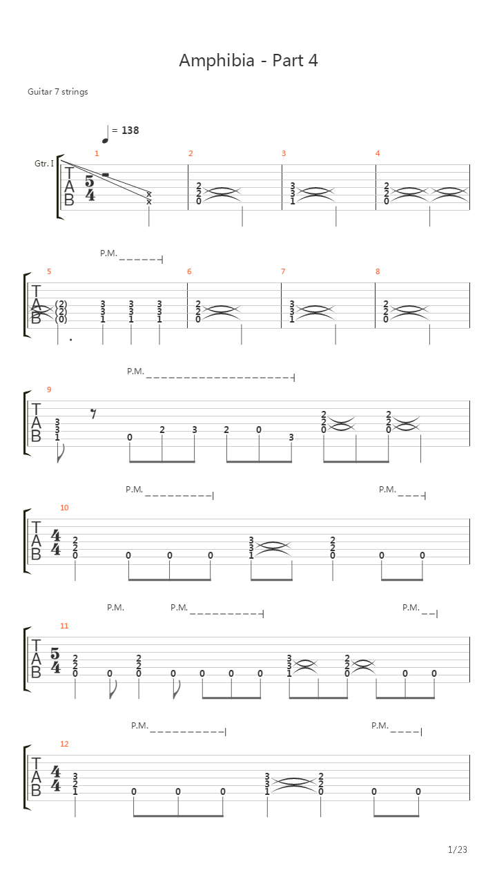 Amphibia Part 4吉他谱