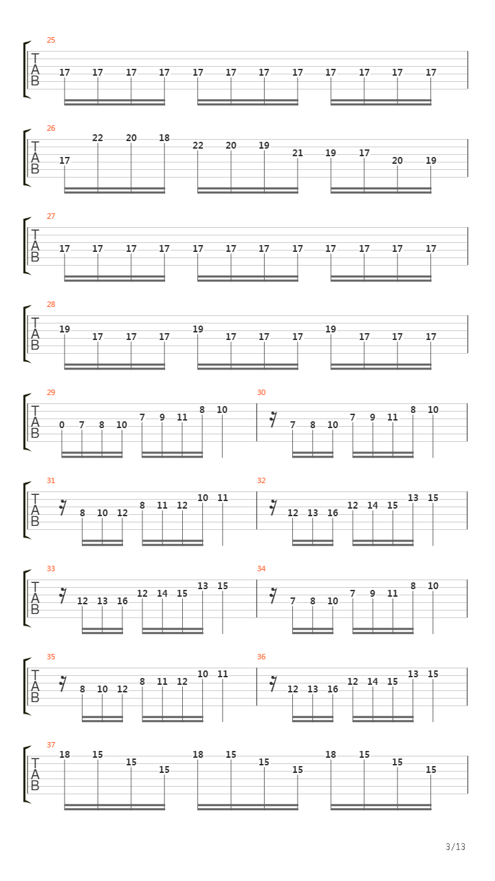 Vivaldi Tribute吉他谱