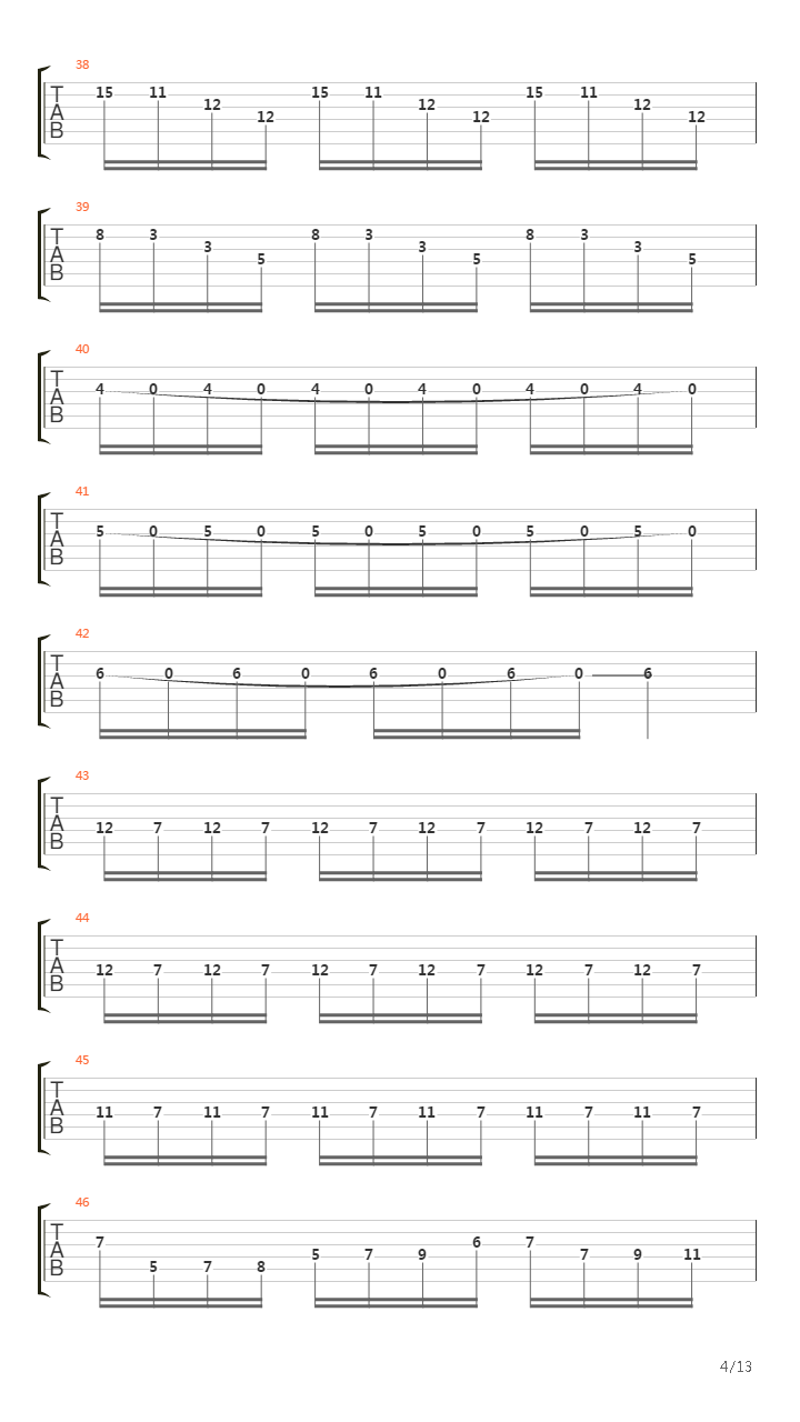 Vivaldi Tribute吉他谱