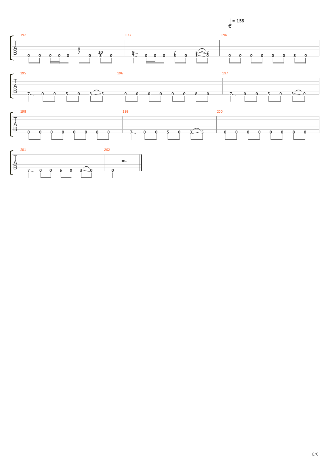 Ephemeral吉他谱