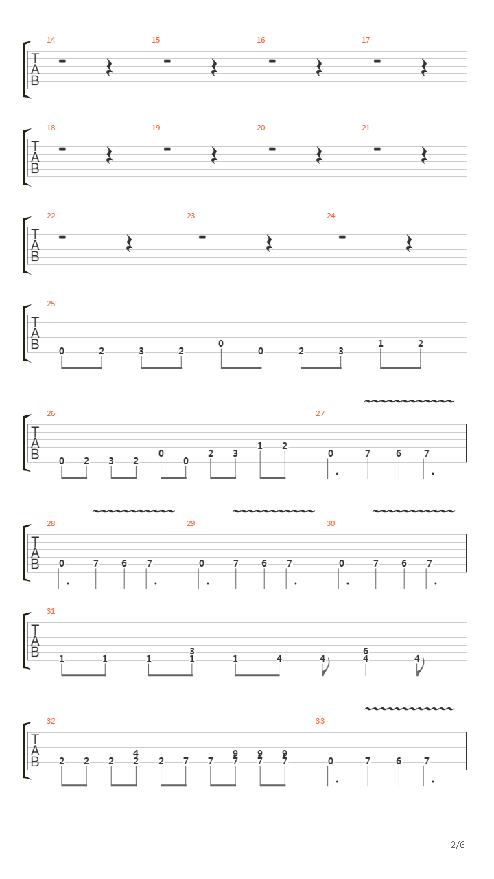 Anatolia吉他谱