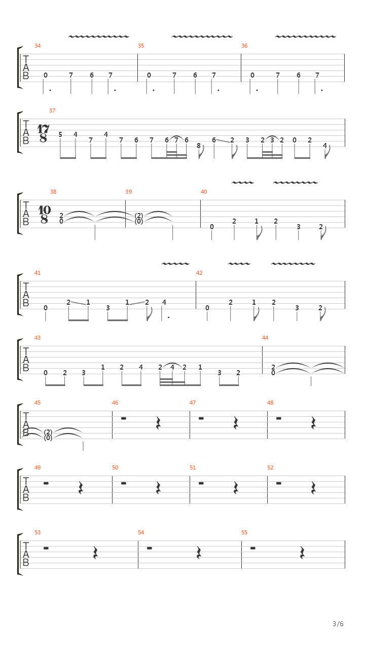 Anatolia吉他谱