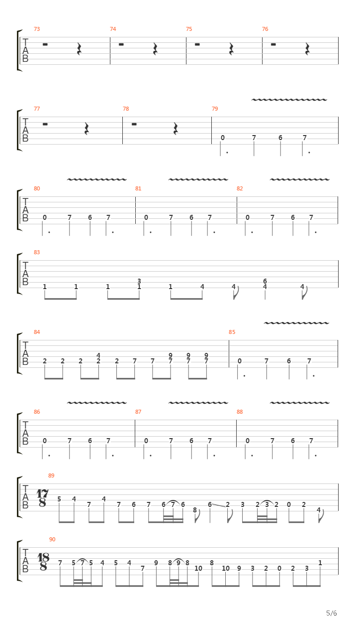 Anatolia吉他谱