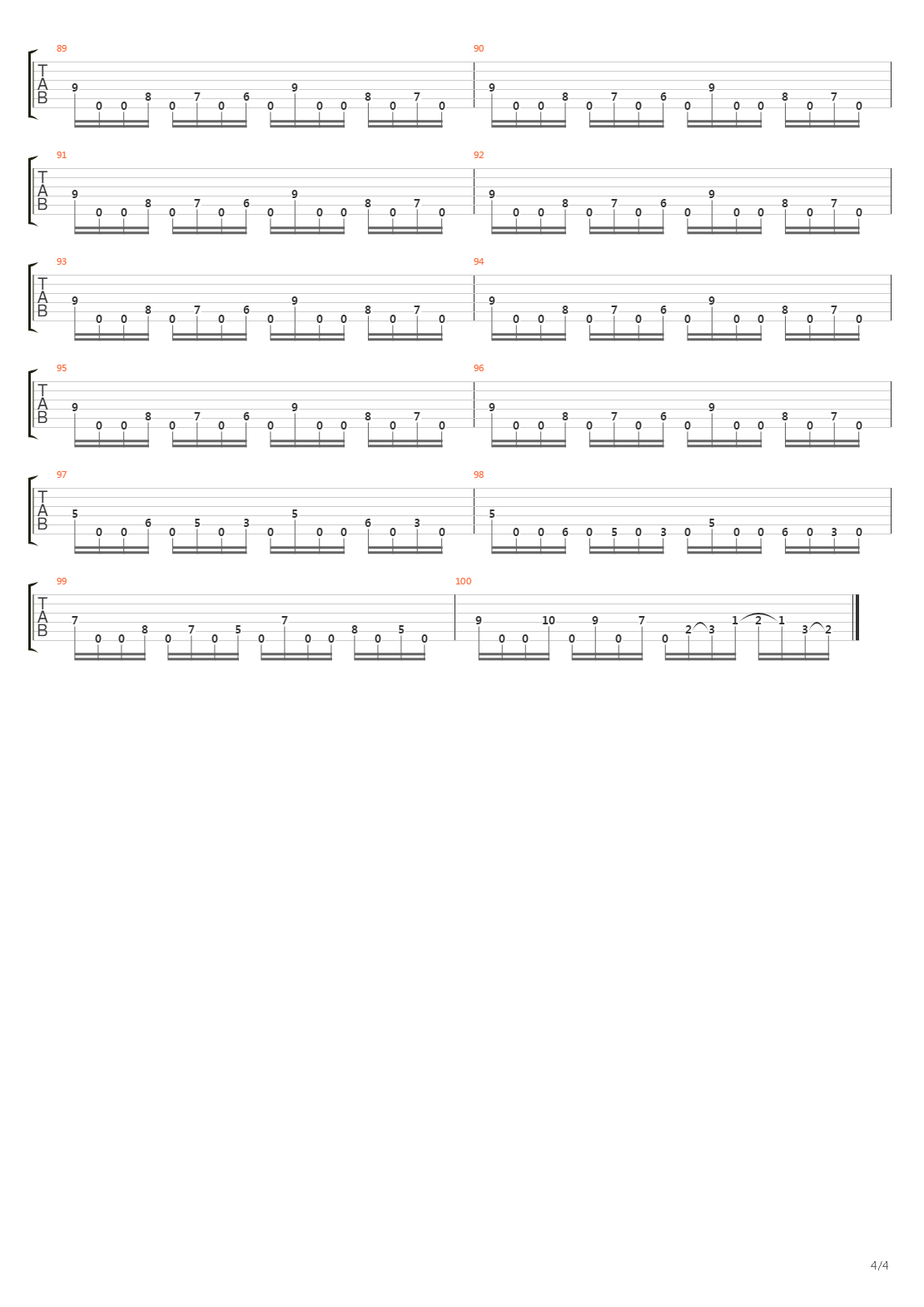 Behind To Veil吉他谱