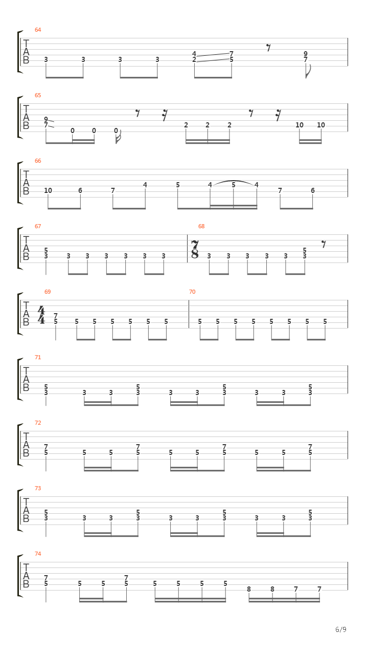 Behind To Veil吉他谱