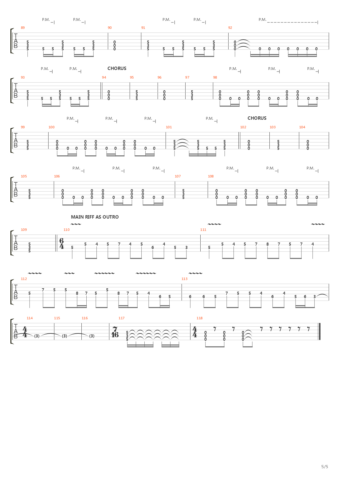 Lions In A Cage吉他谱