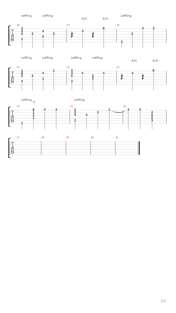 Macaroni吉他谱