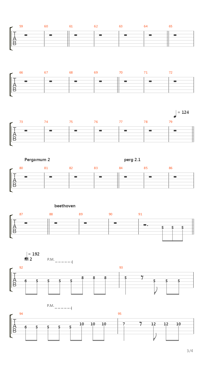 Classical Metal X吉他谱