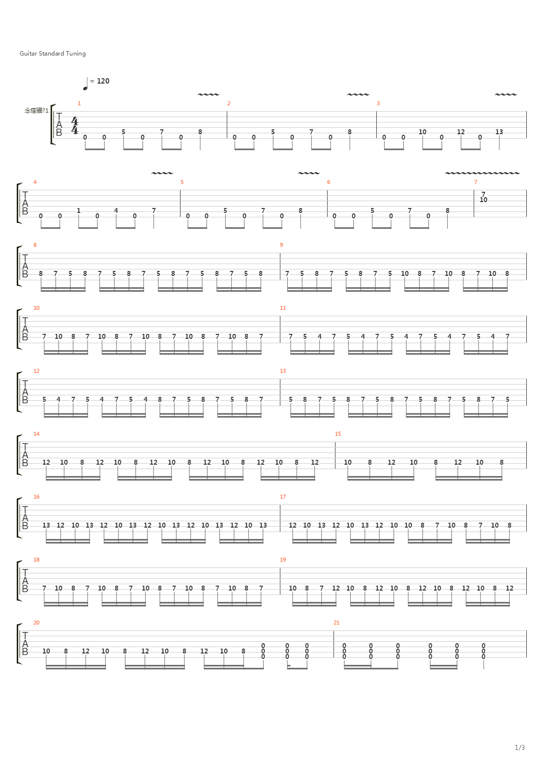 Valiant Verification吉他谱