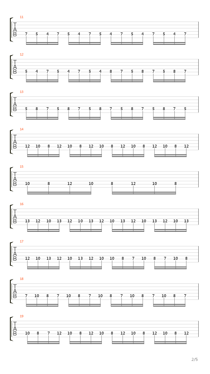 Valiant Verification吉他谱