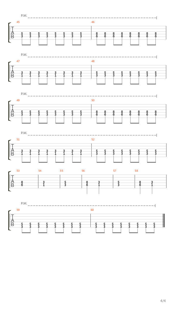 Det Var Da吉他谱