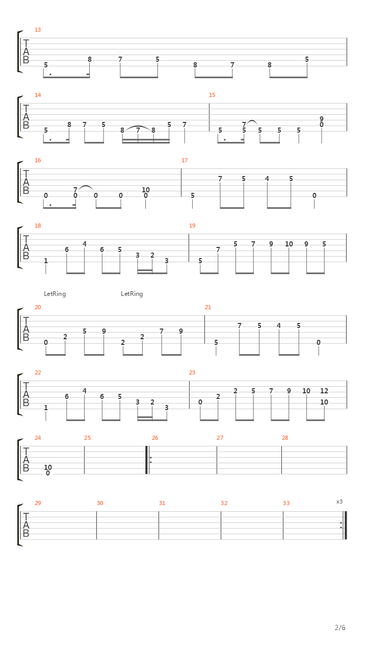 Ballade Cuntre Les Anemis De La France吉他谱