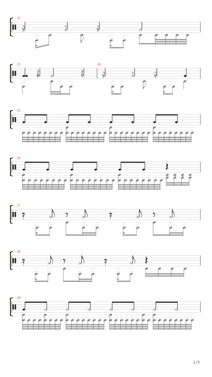 Fiend吉他谱