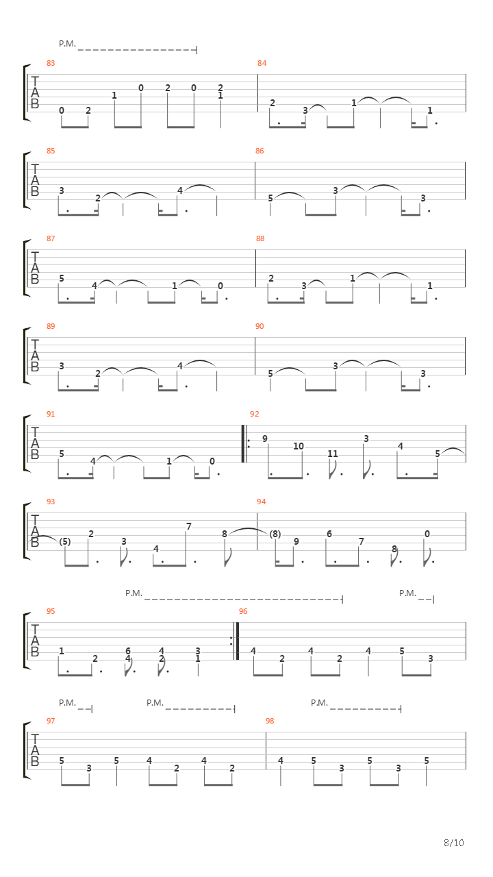 Multiple Beings吉他谱