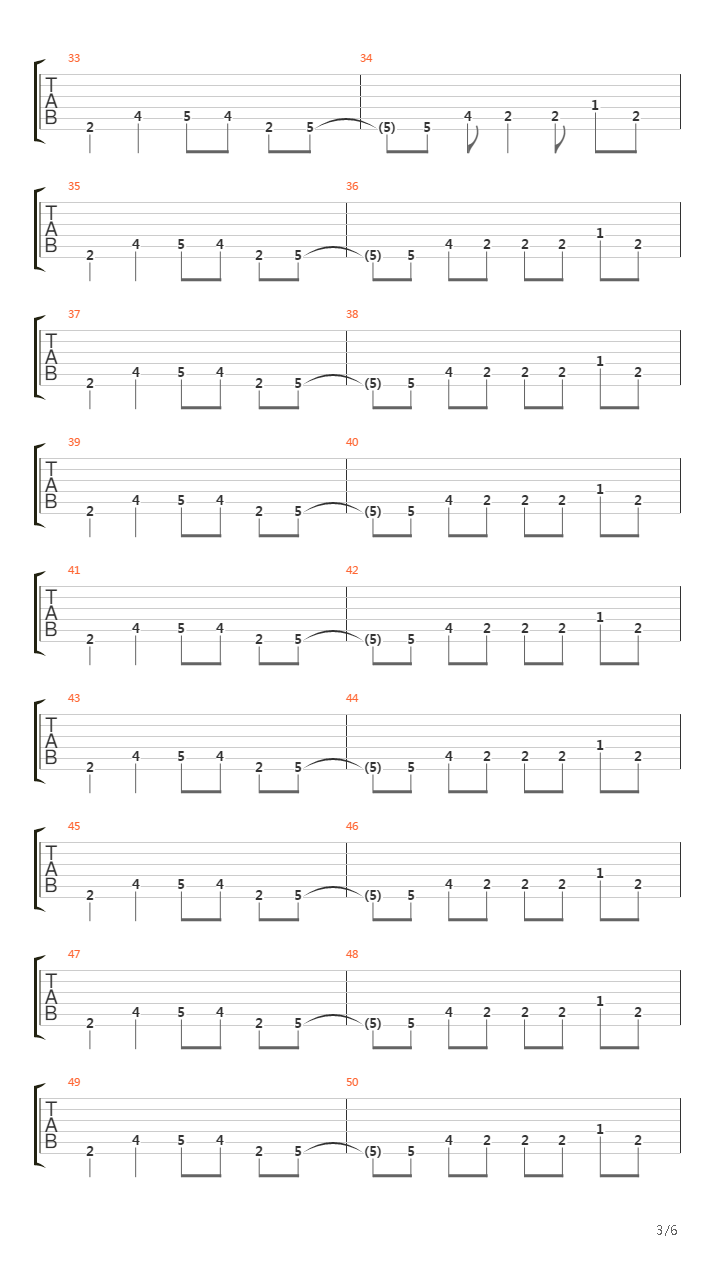 Lines吉他谱