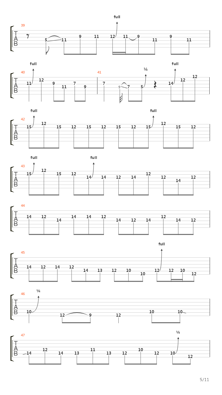 The Stumble吉他谱