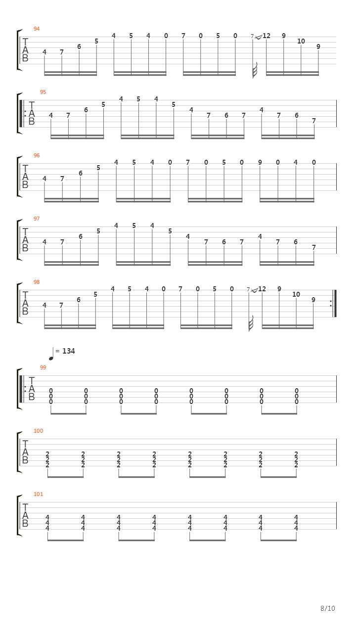 A Pattern In Pain吉他谱