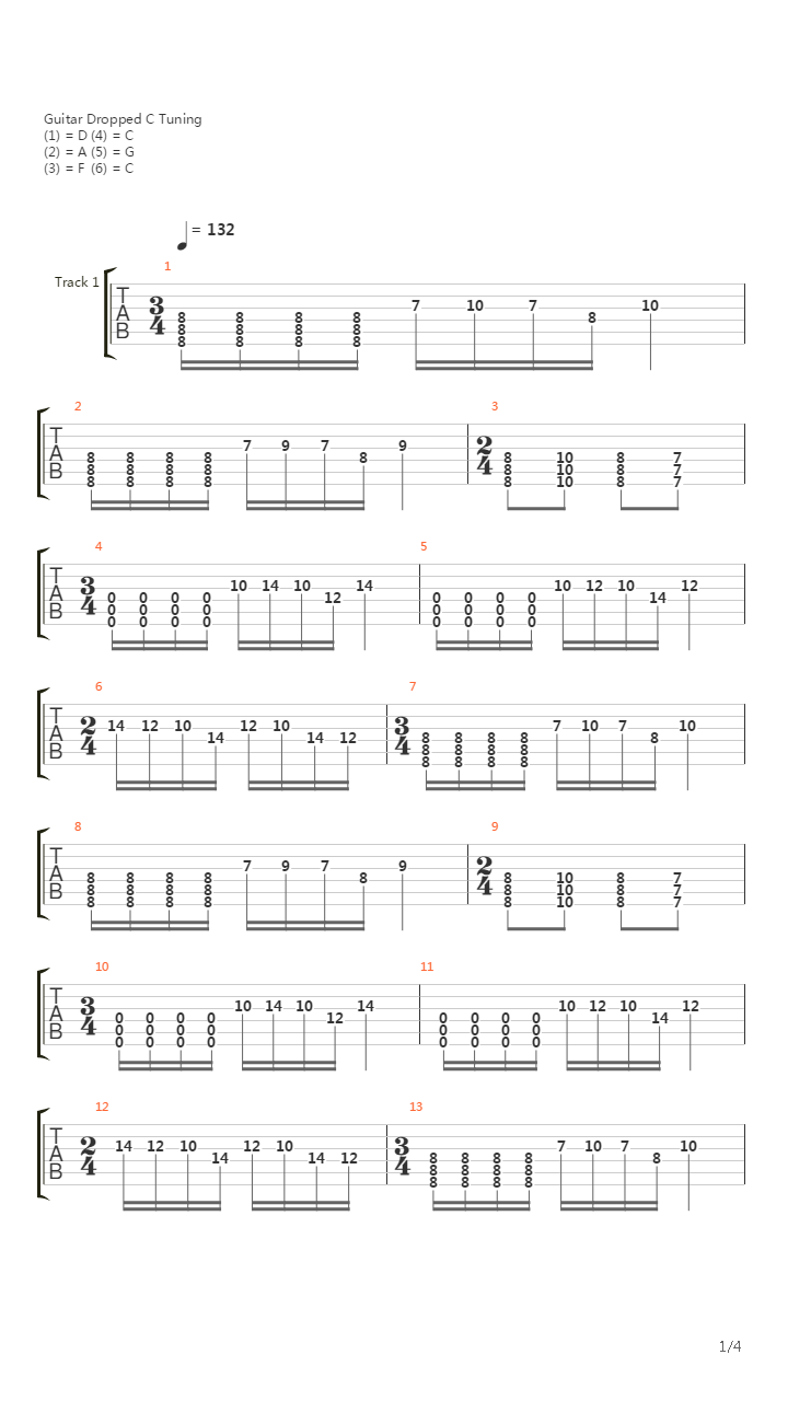 Crowns吉他谱