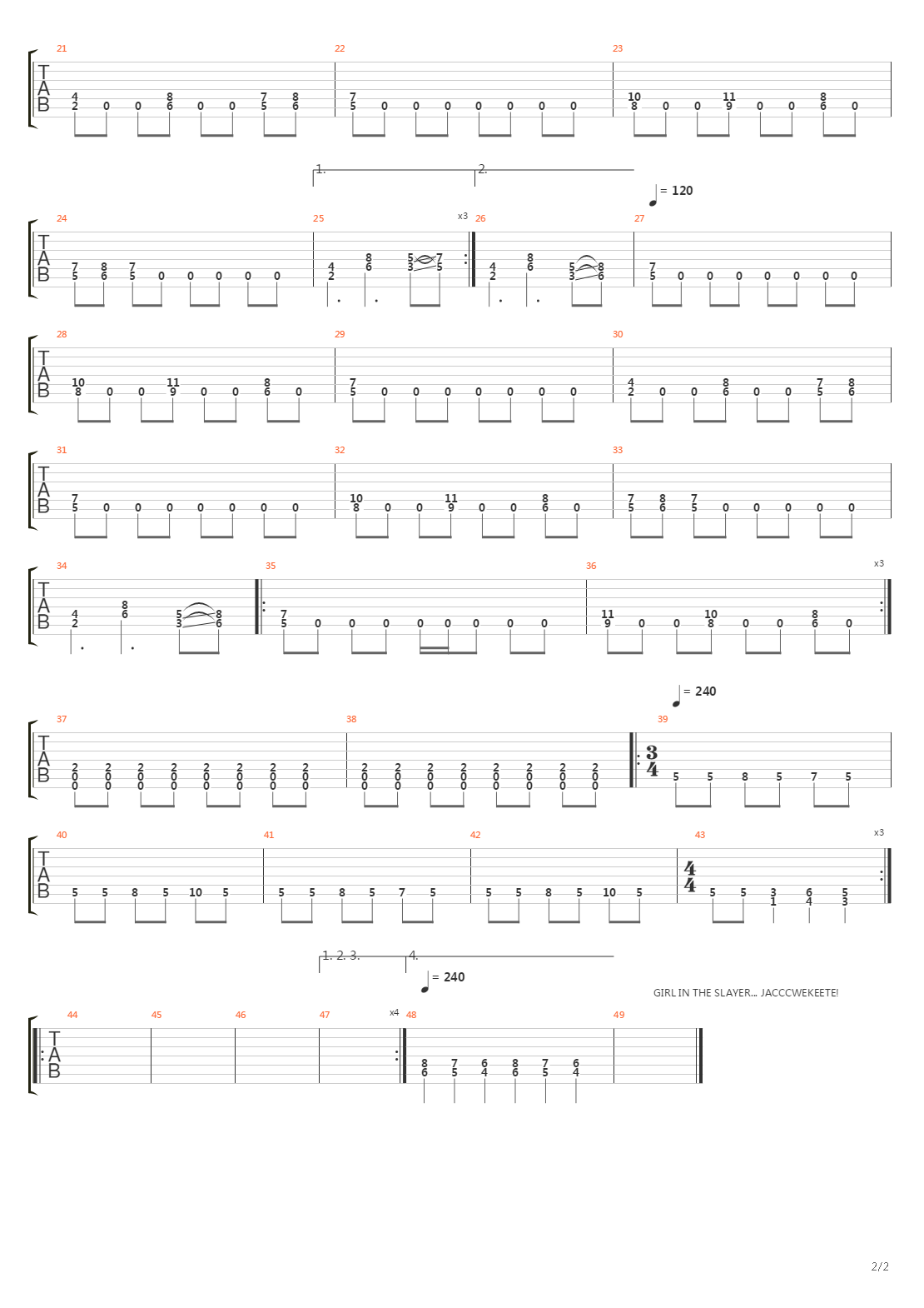 Alexandria吉他谱