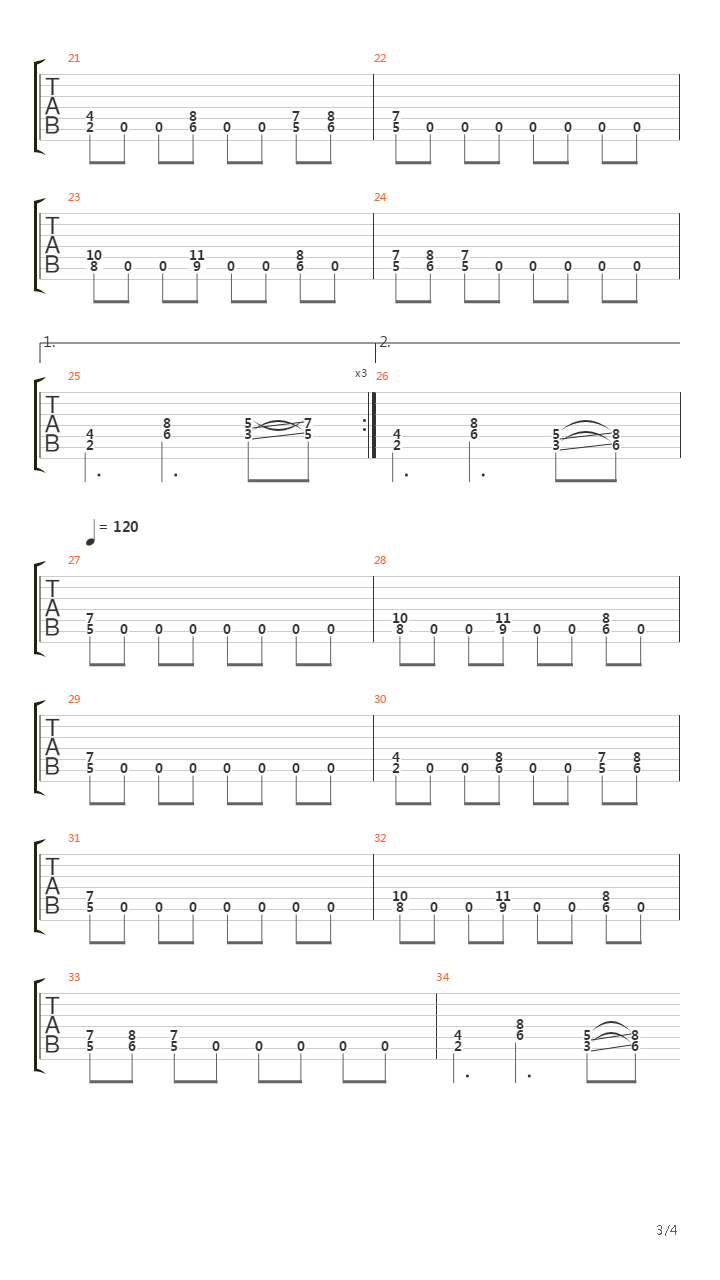 Alexandria吉他谱