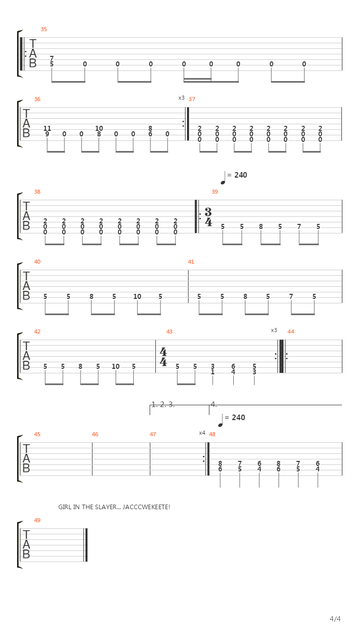 Alexandria吉他谱