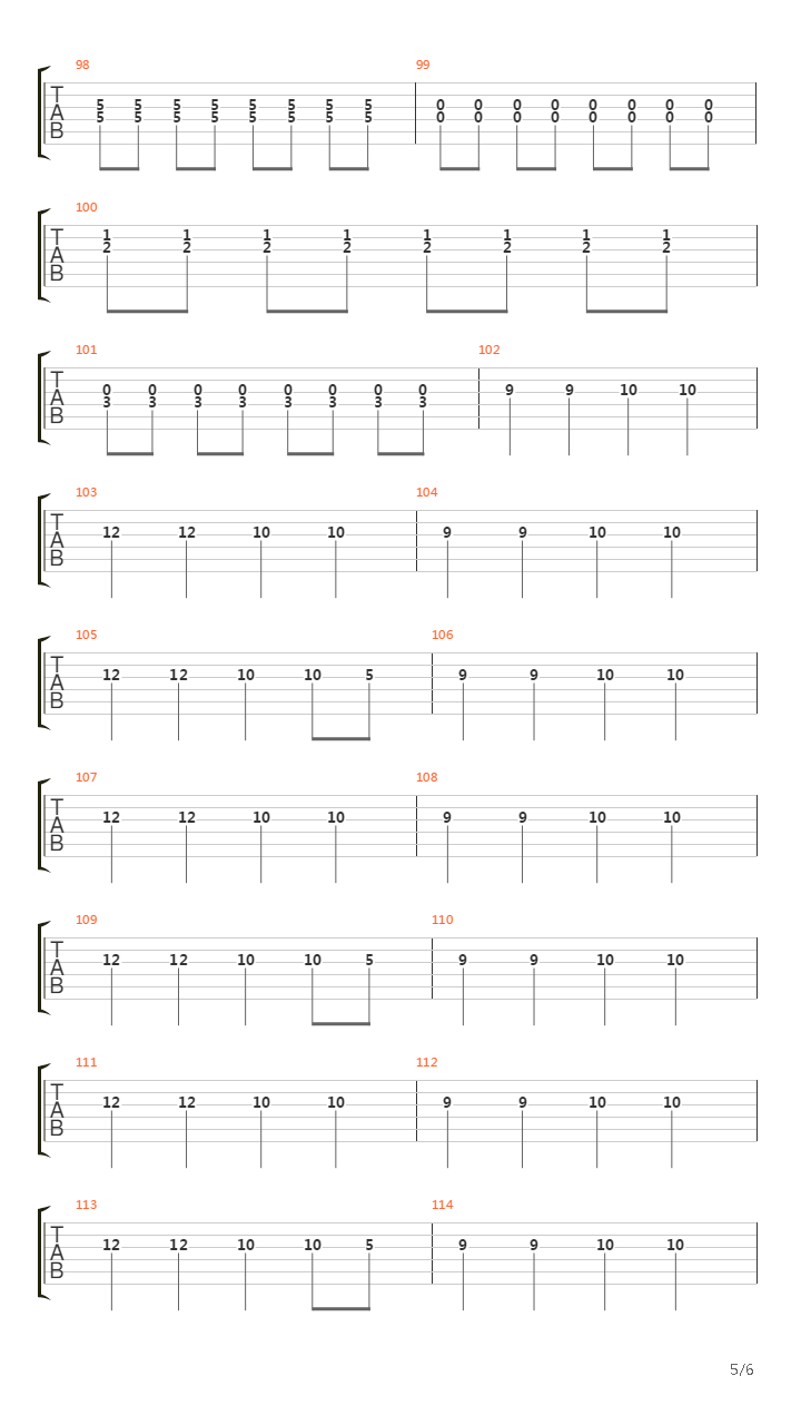 Nada Podra Salvarte吉他谱
