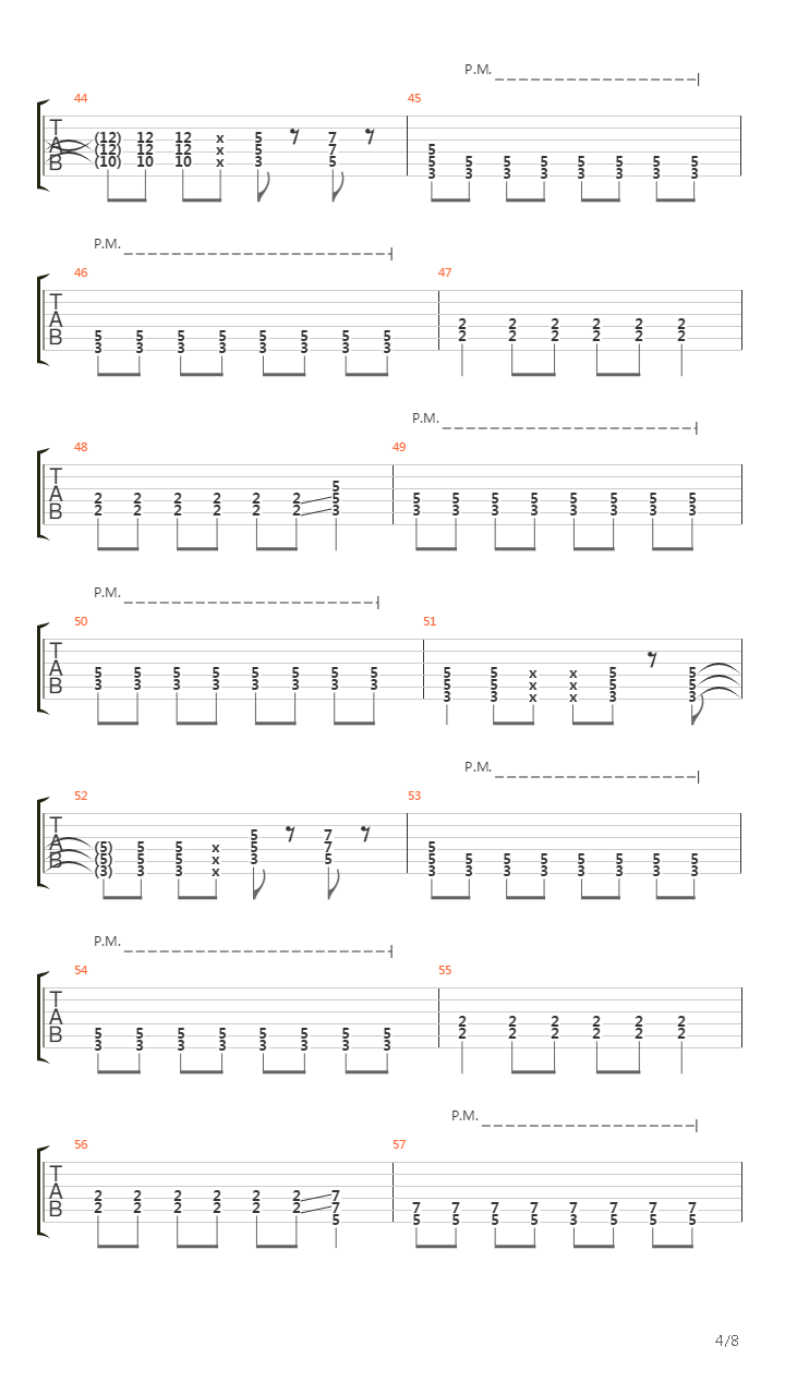 Nada Que Perder吉他谱