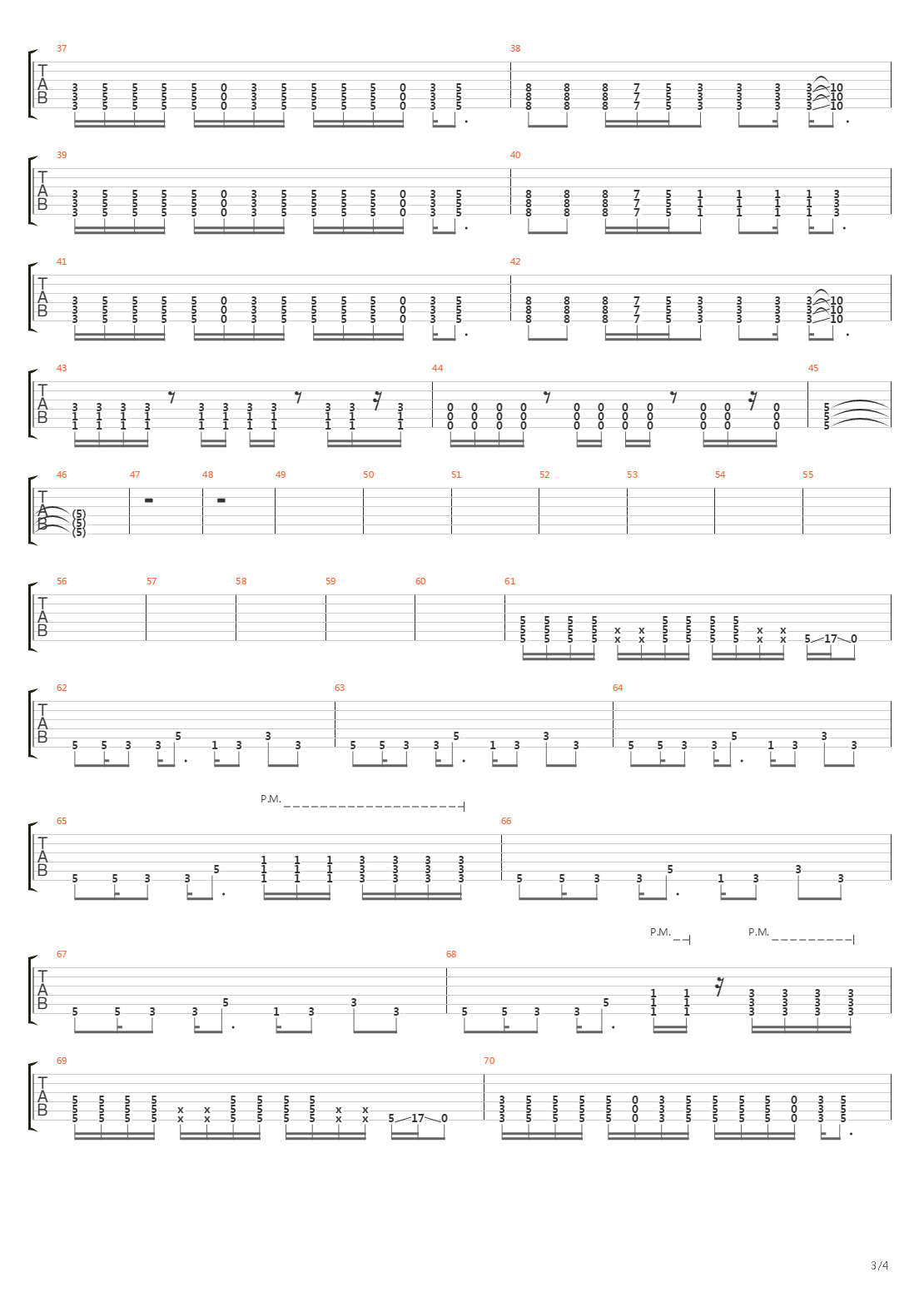 Frontline吉他谱