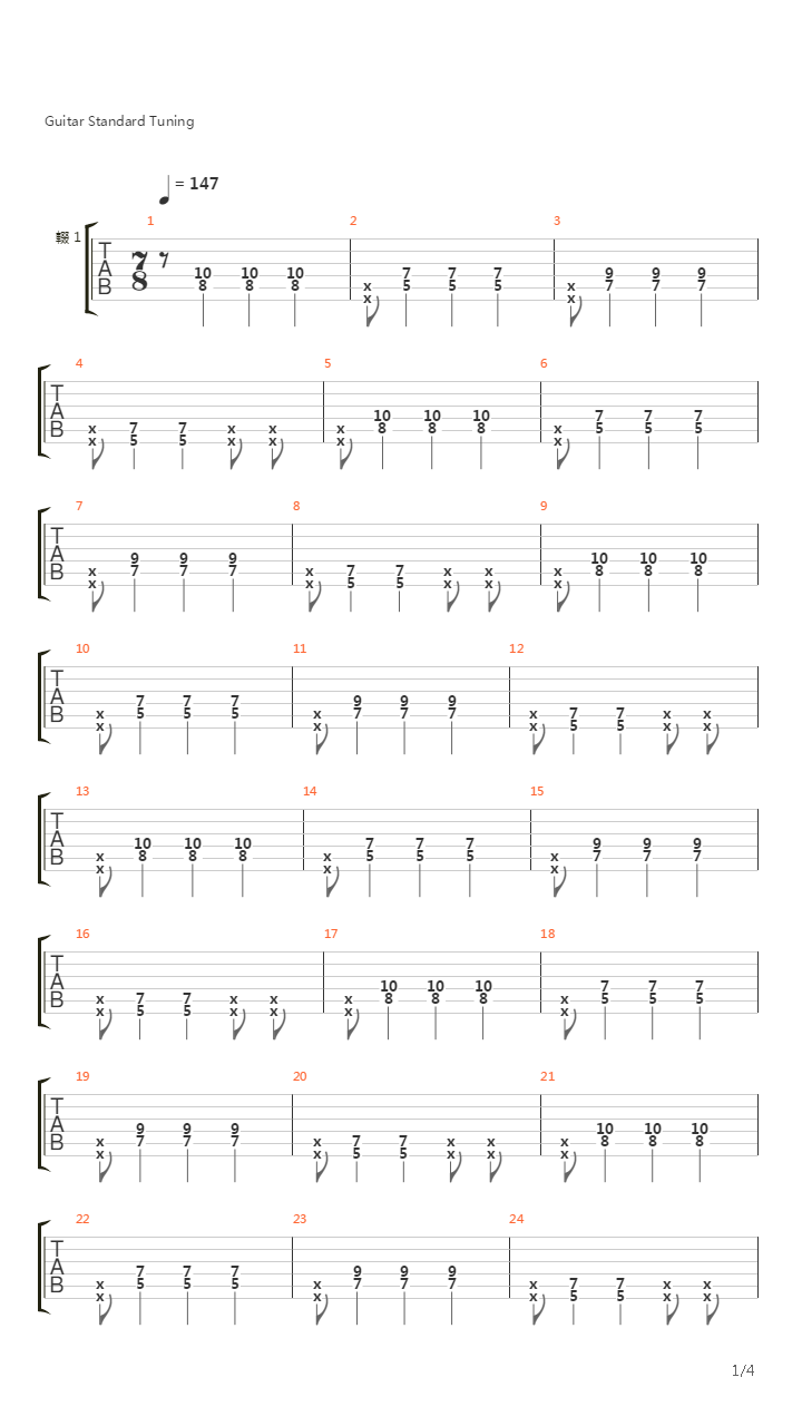 Hele Bi Gel吉他谱