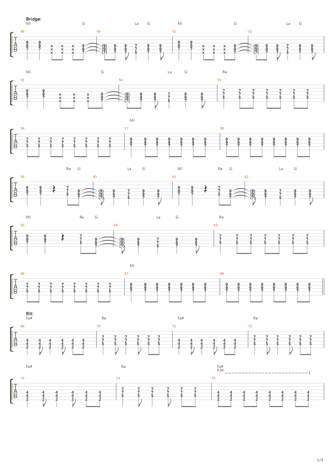 Life During Wartime吉他谱