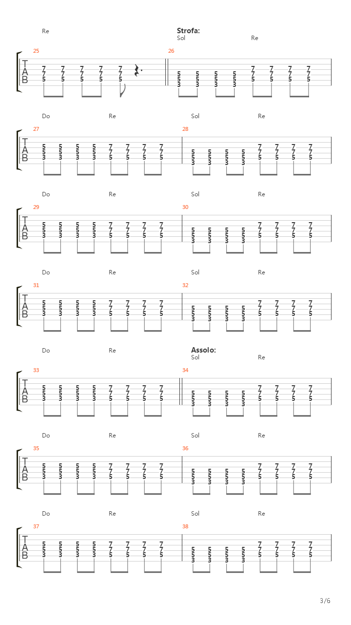 Second Street吉他谱