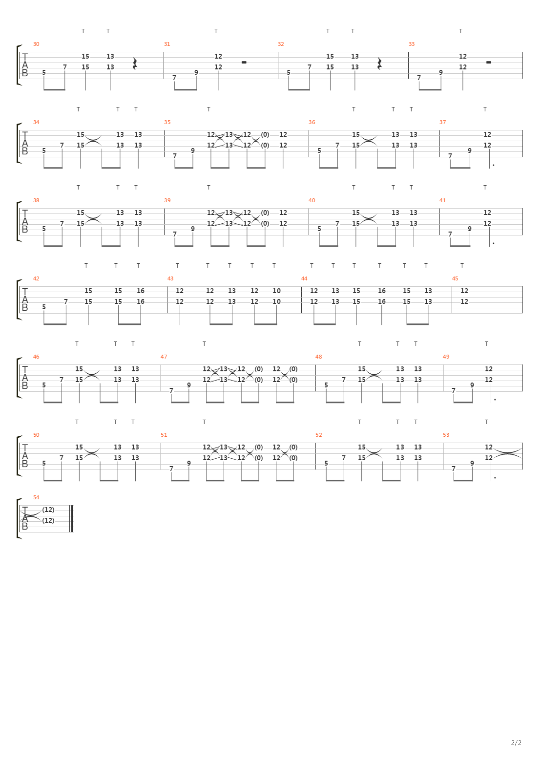 Antagony吉他谱