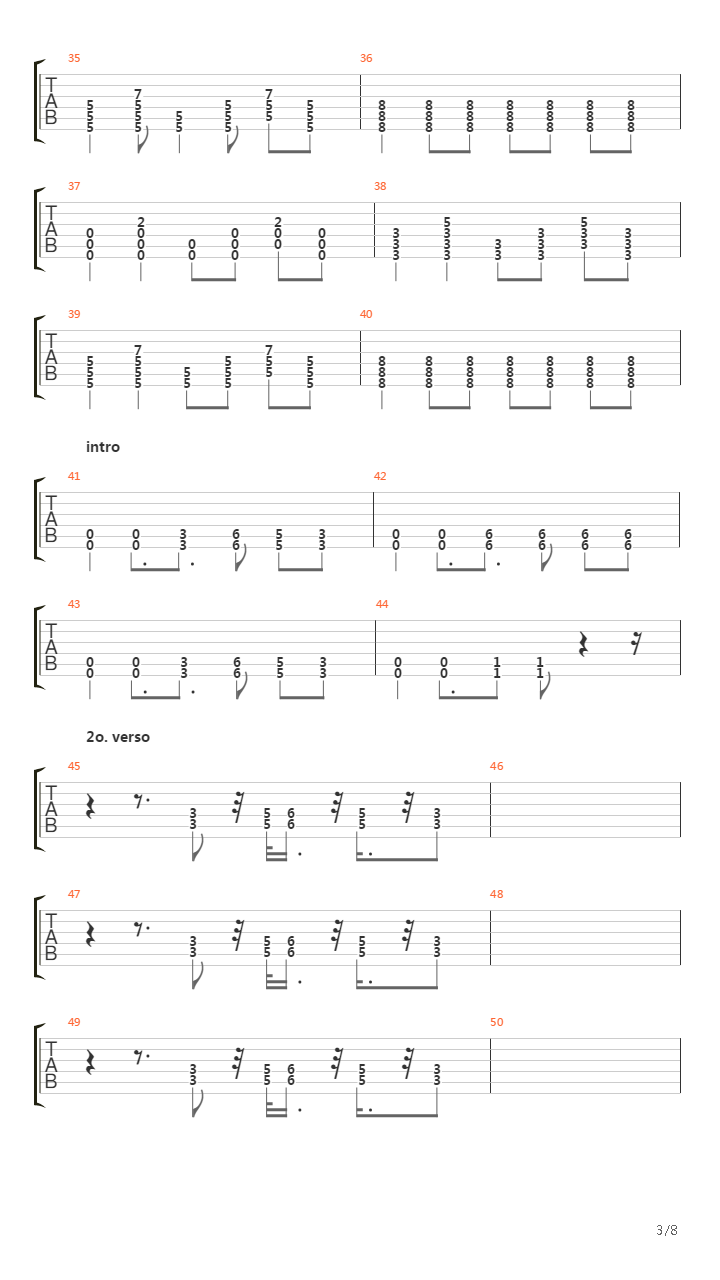Mscara吉他谱