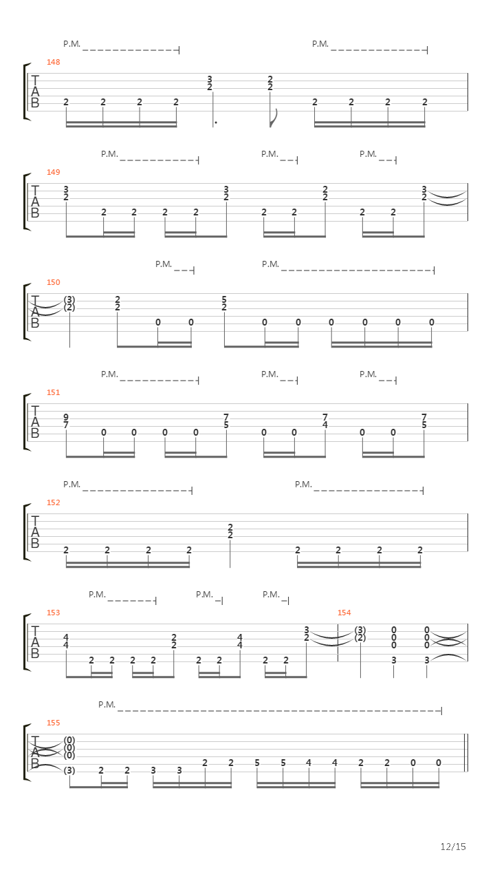 Cross The Line吉他谱