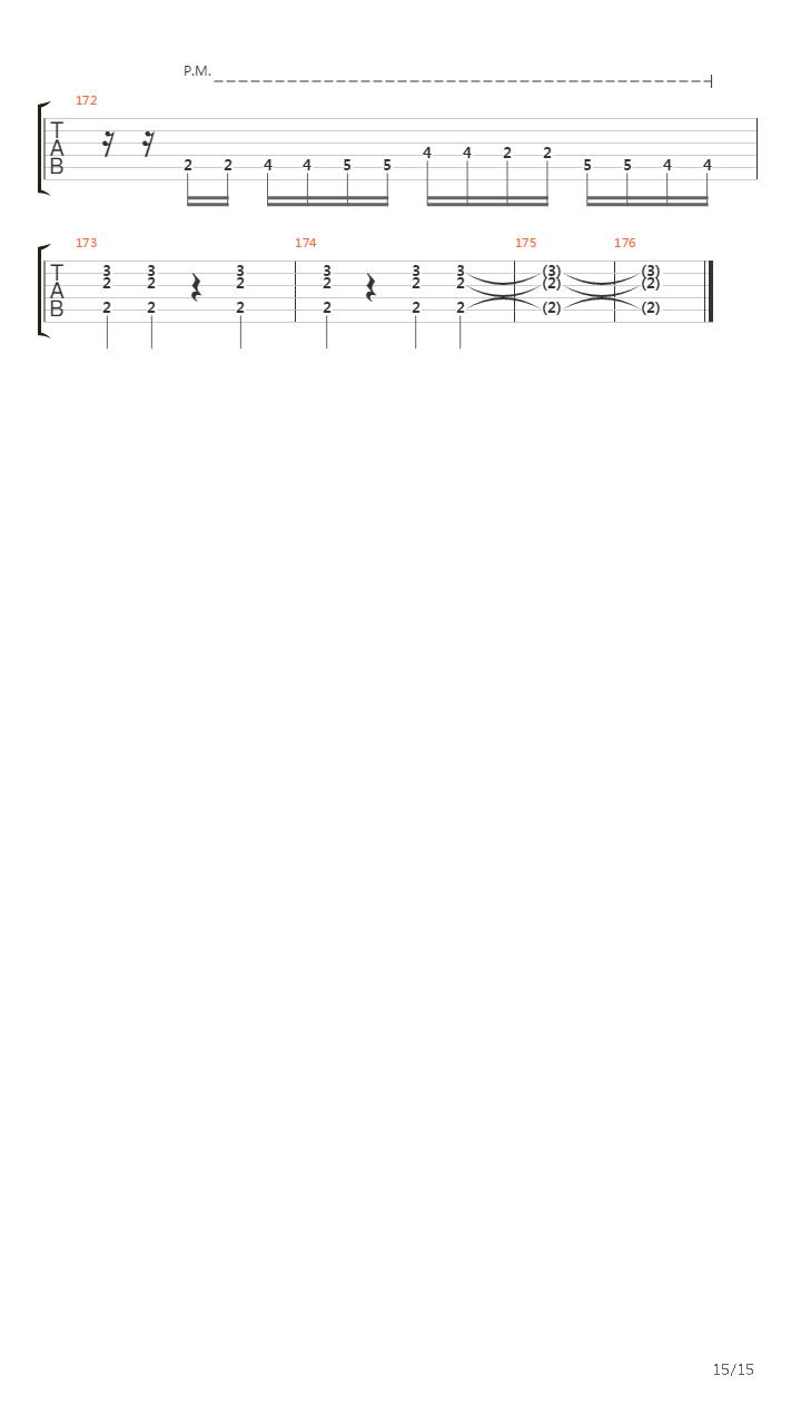Cross The Line吉他谱