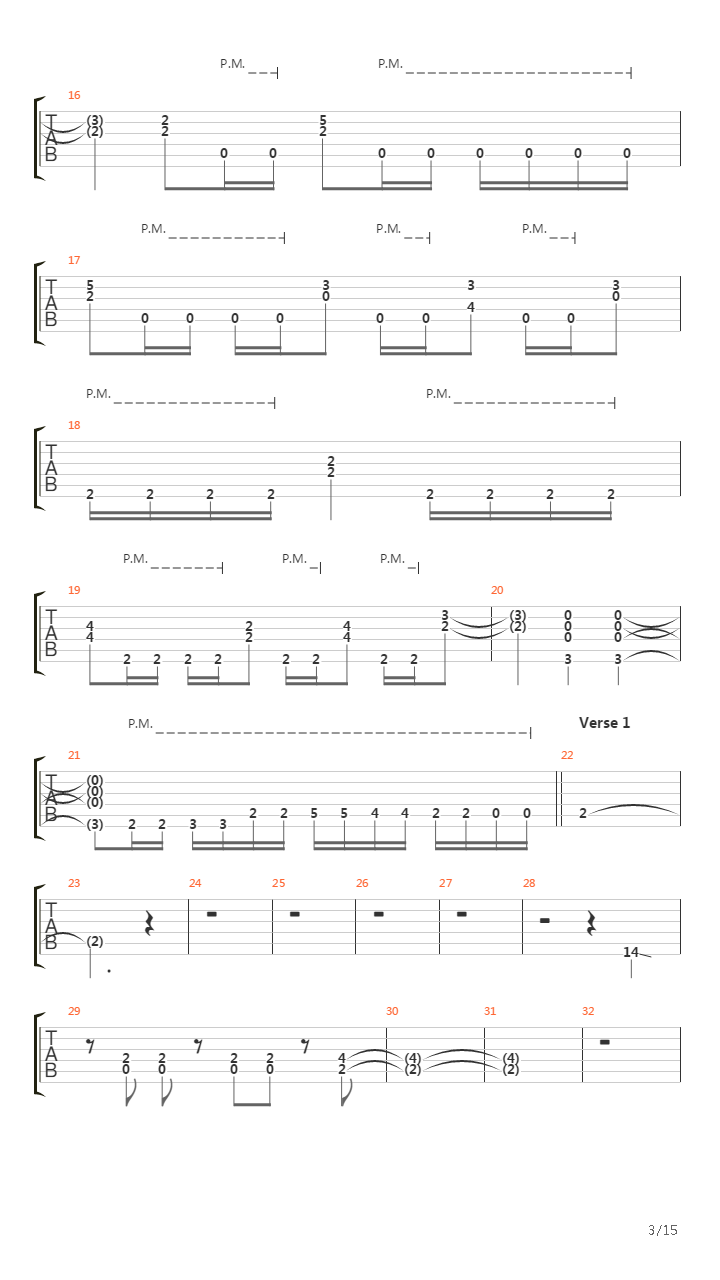 Cross The Line吉他谱