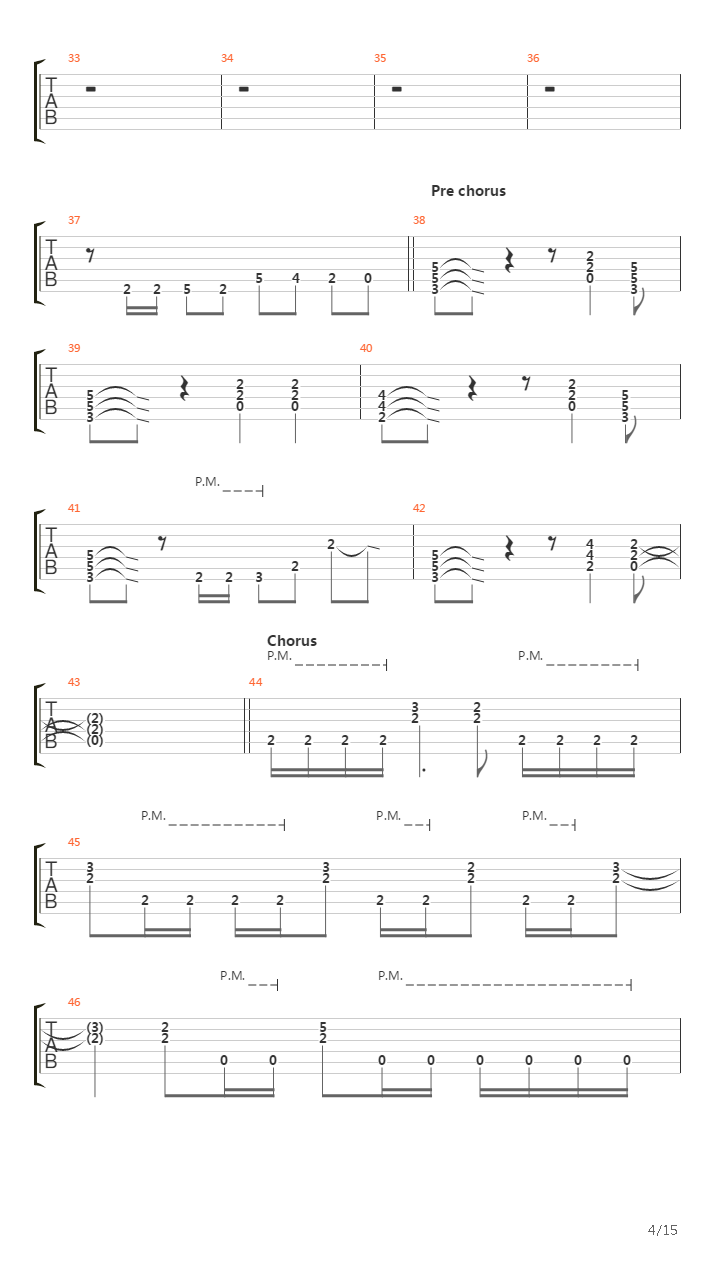 Cross The Line吉他谱