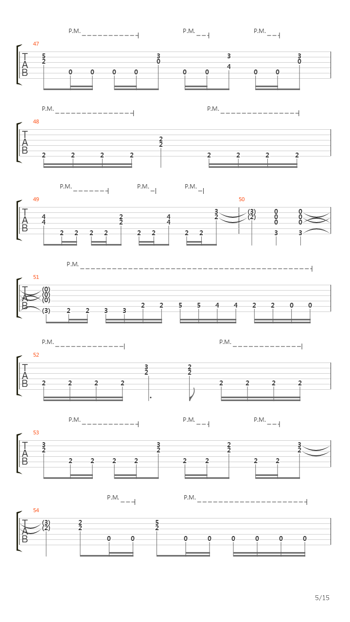 Cross The Line吉他谱
