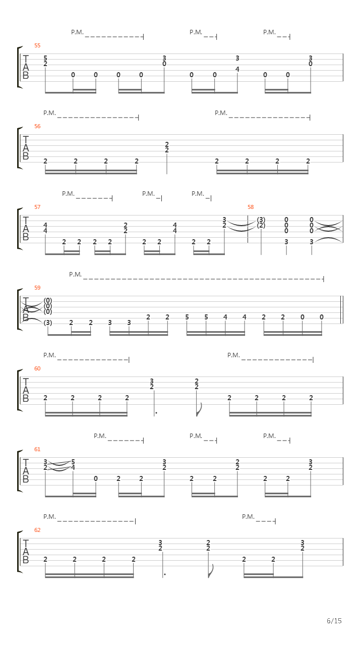 Cross The Line吉他谱